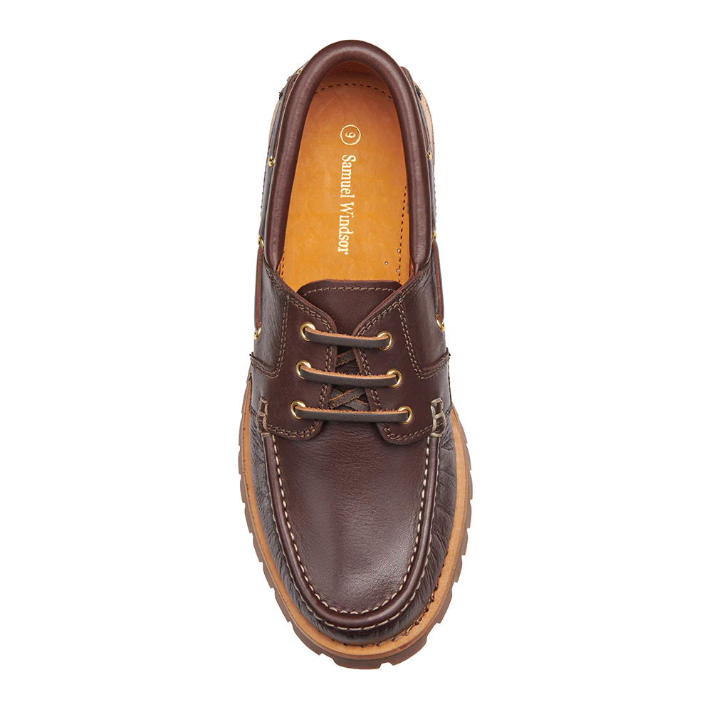 Admiral Deck Shoe - Brown - Image 5