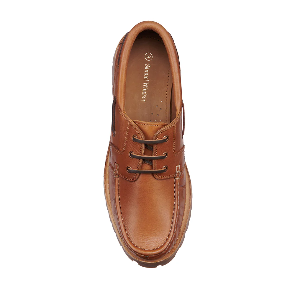 Admiral Deck Shoe - Tan - Image 5