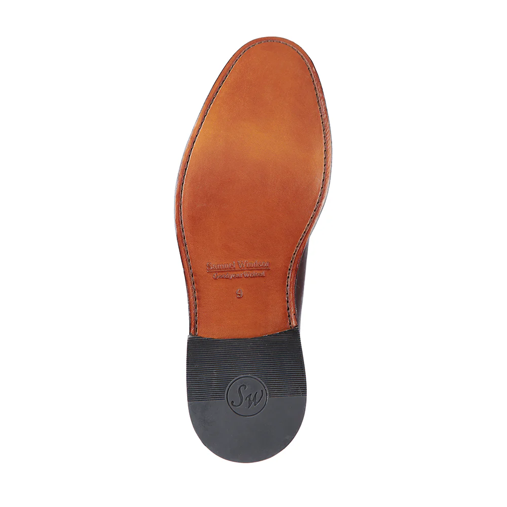 Brunel Wholecut Oxford - Dark Brown - Image 5