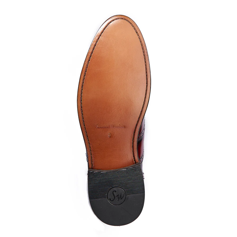 Cheltenham Brogue - Oxblood - Image 4