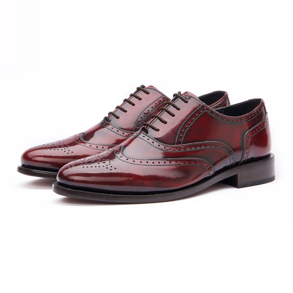 Cheltenham Brogue - Oxblood - Image 5
