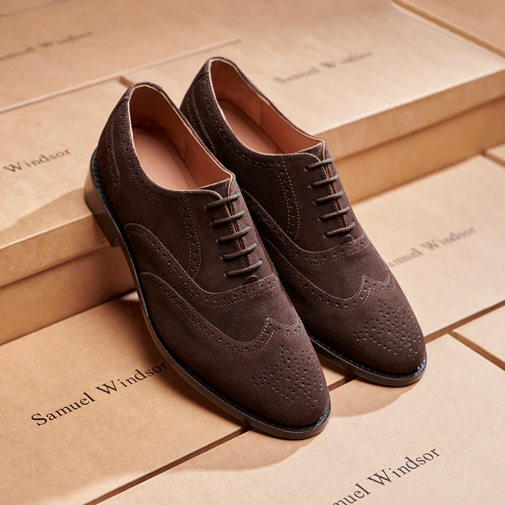 Cheltenham Brogue - Suede - Image 7