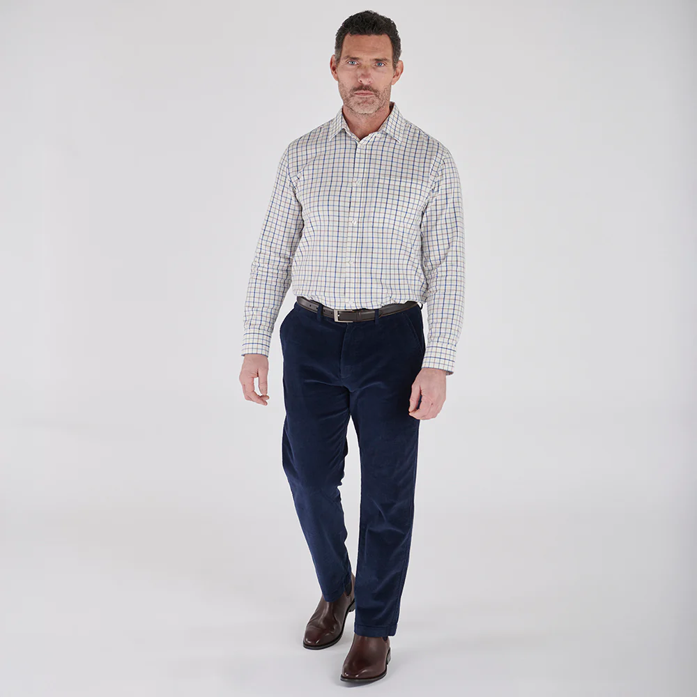 Corduroy Trouser - Navy - Image 3