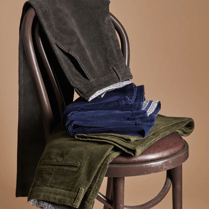 Corduroy Trouser - Navy - Image 9