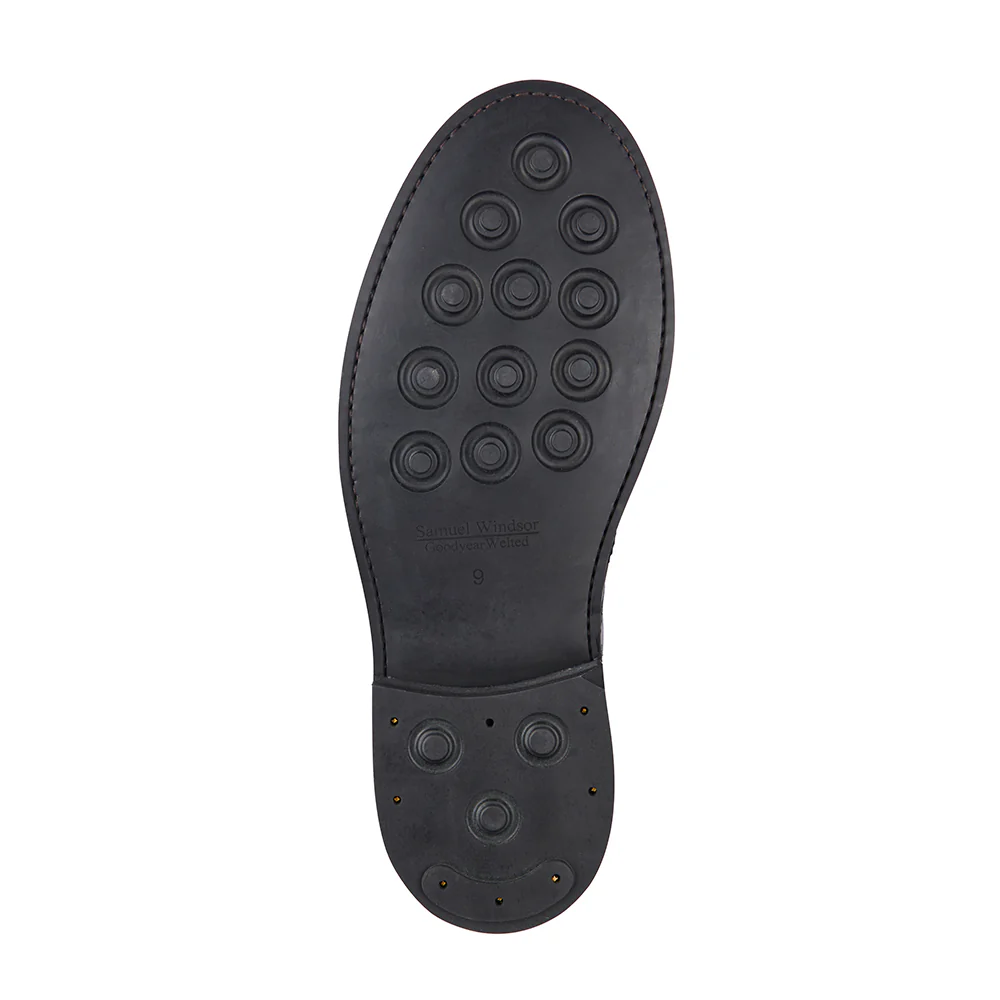 Country Brogue Boot - Black - Image 5