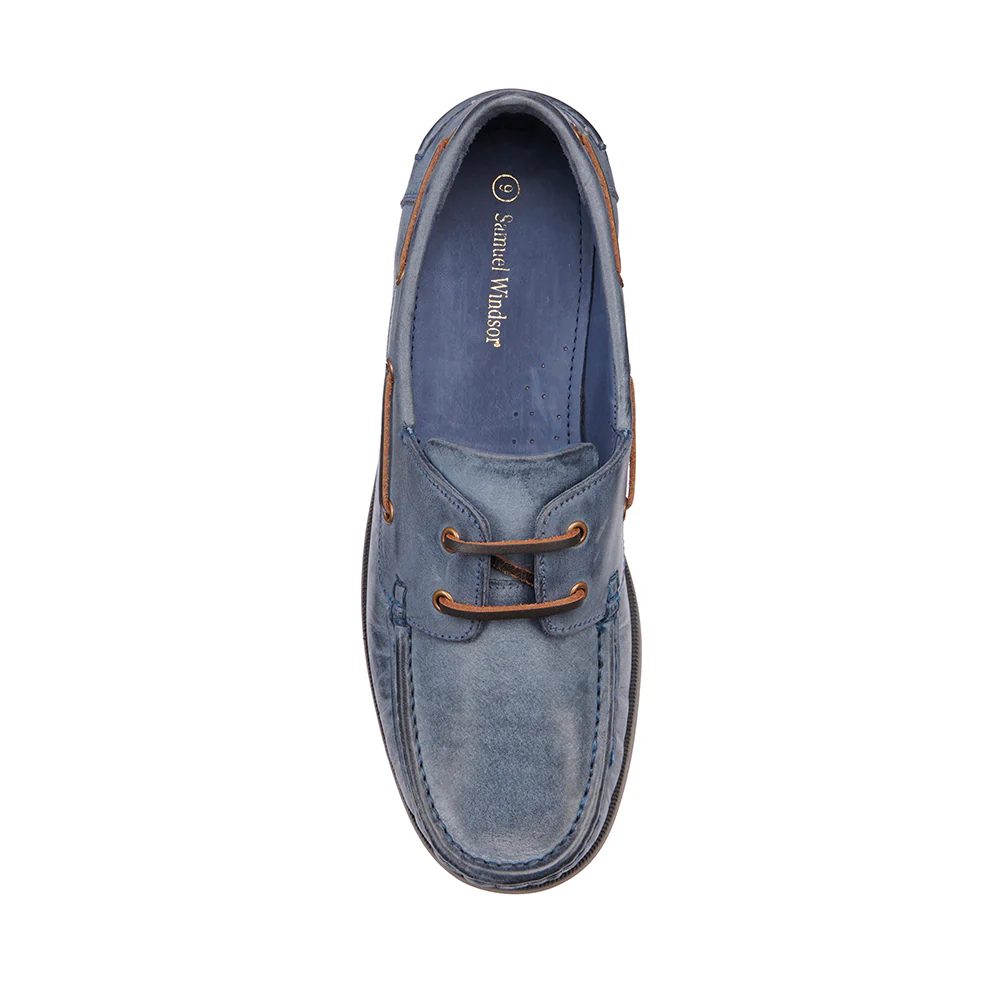 Deck Shoe - Powder Blue - Image 4