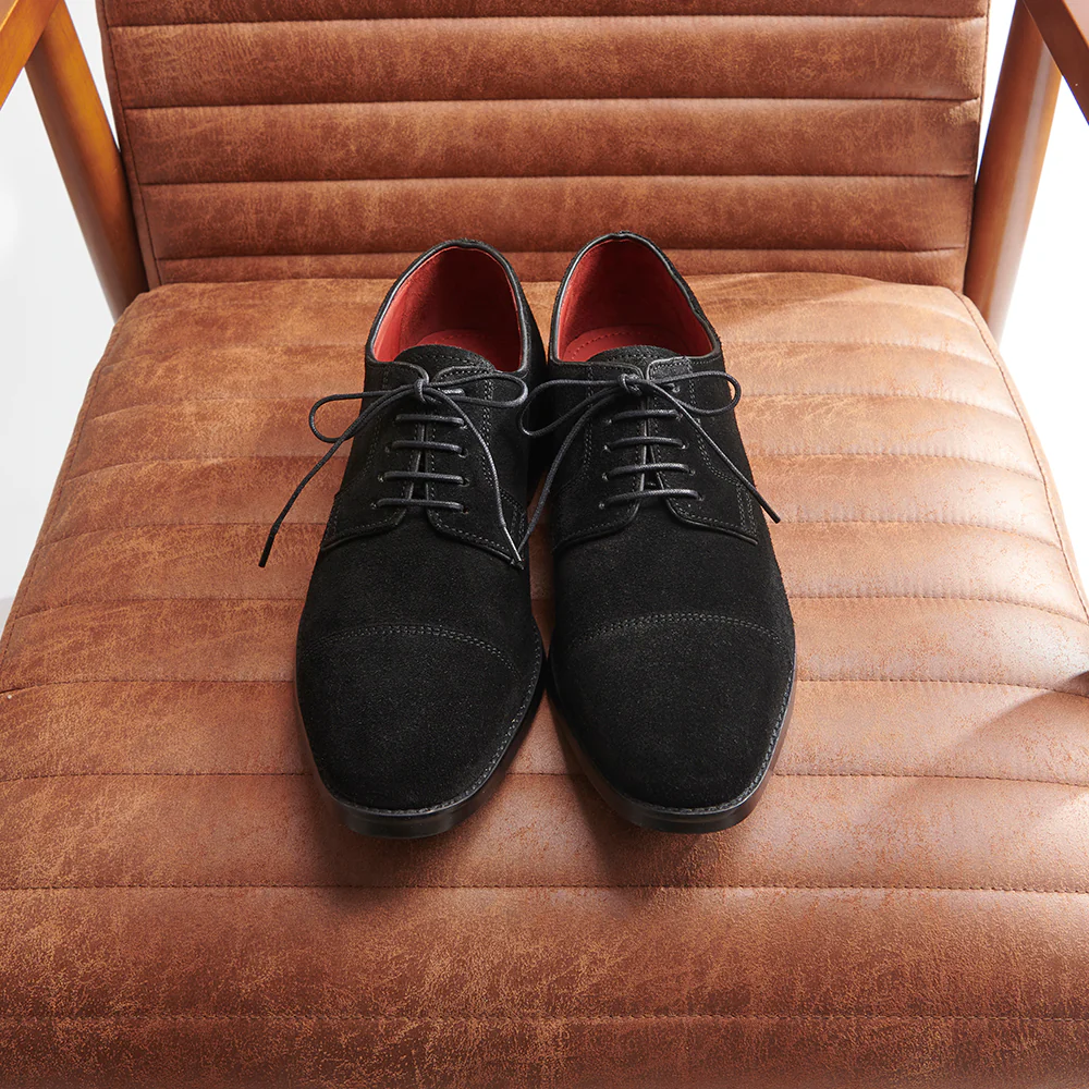 Derby - Black Suede - Image 6