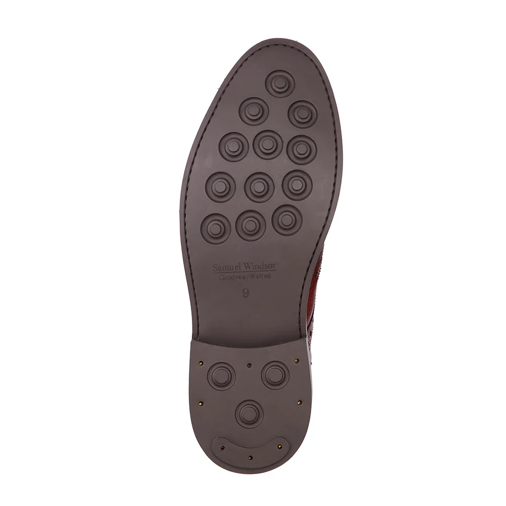 Derby Brogue - Chestnut Grain - Image 4