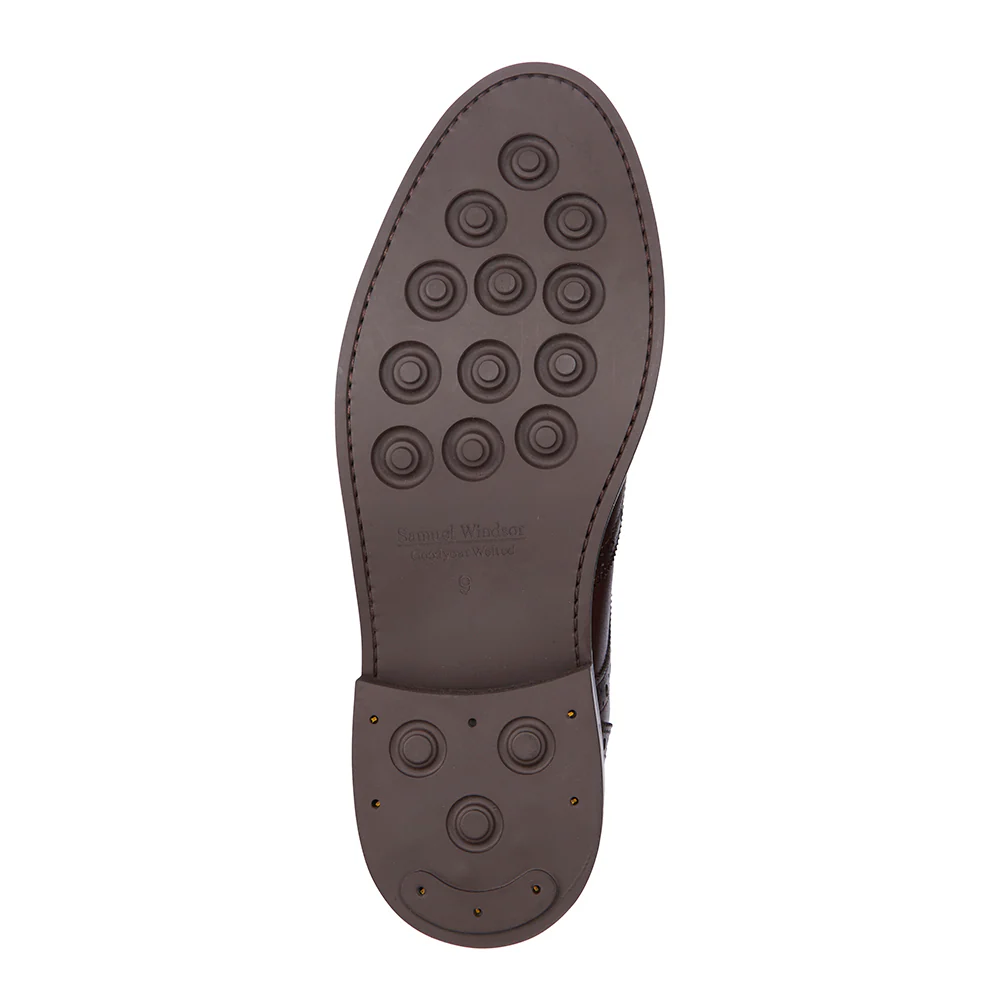 Derby Brogue - Dark Brown - Image 3