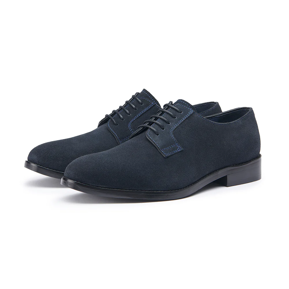Derby - Navy Suede - Image 4