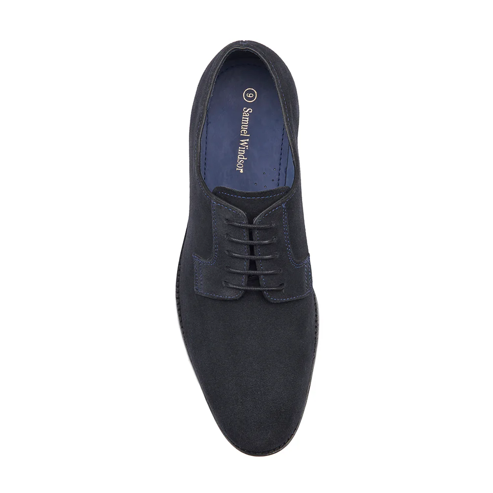 Derby - Navy Suede - Image 5