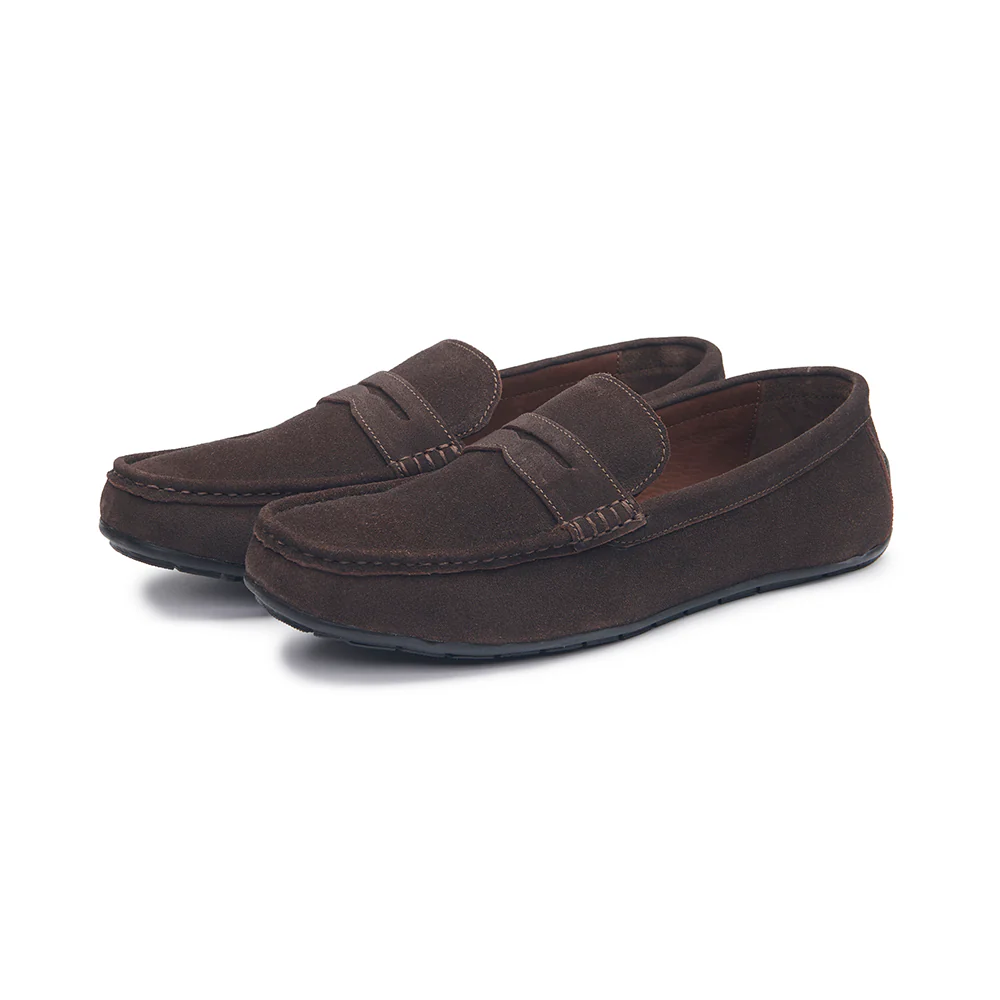 Driving Shoe - Brown Suede - Image 5