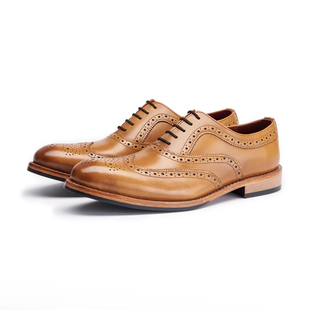 Flintsham Brogue - Tan - Image 5
