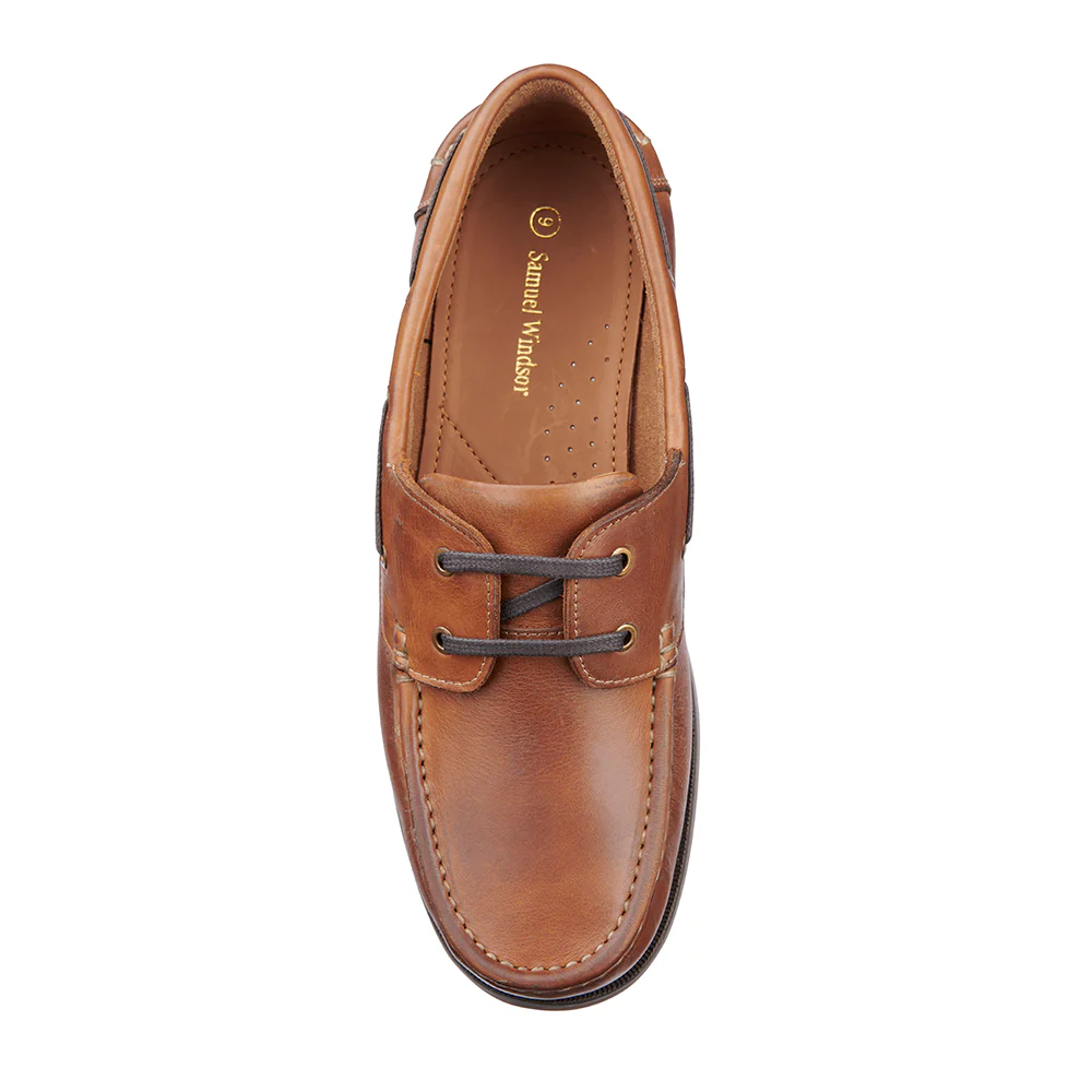 Harbor Master Deck Shoe - Tan - Image 4