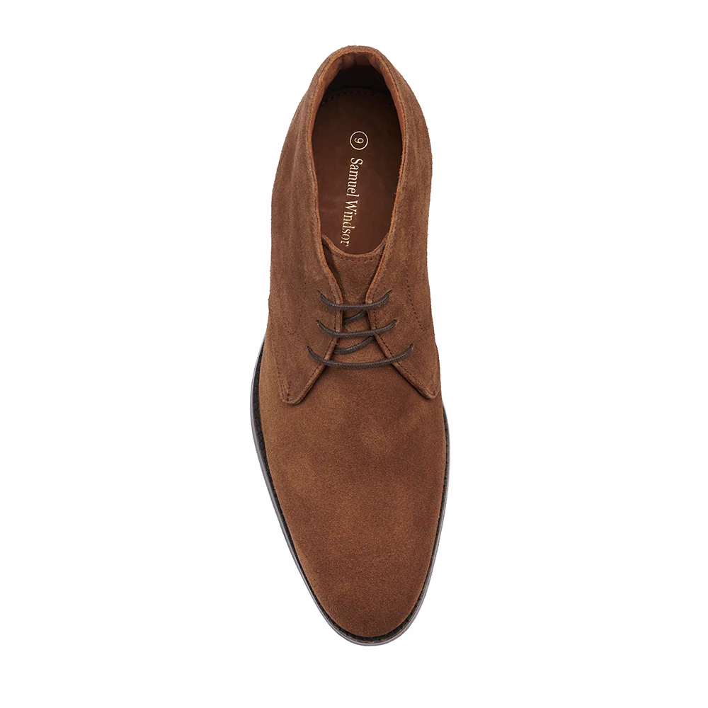 Langley Chukka Boots - Honey Suede - Image 4