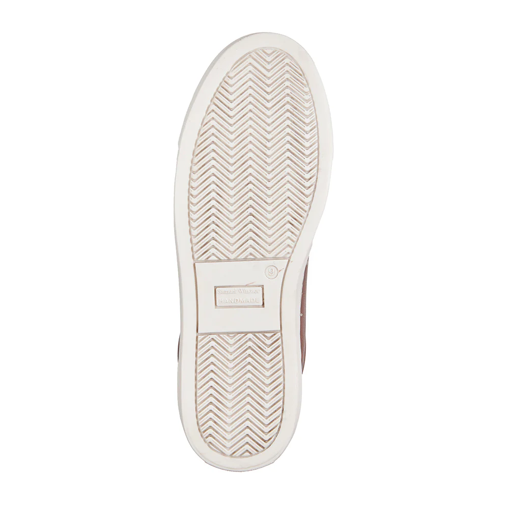 Leather Trainer - Brown - Image 5