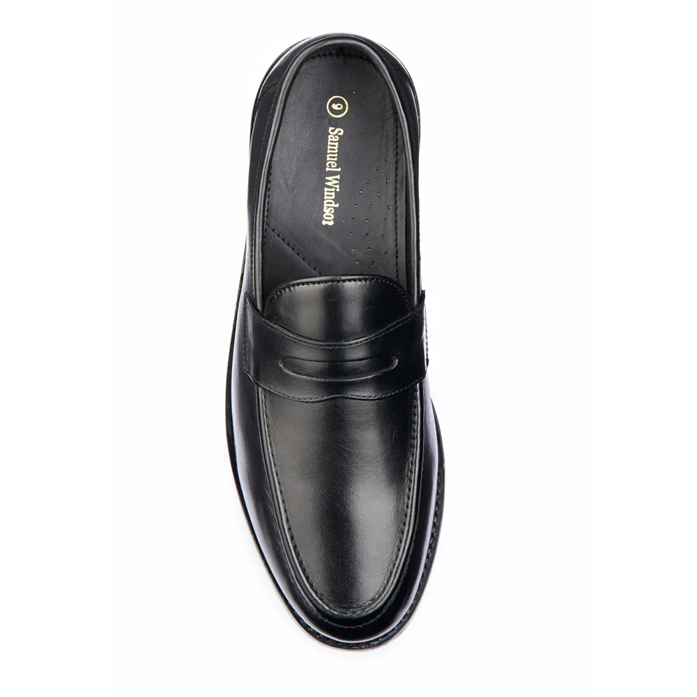 Penny Loafer - Black - Image 3