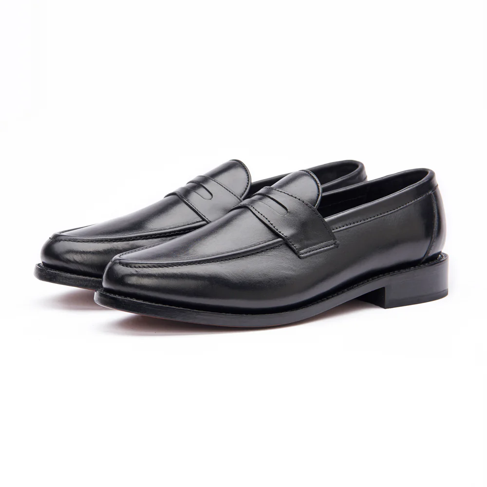 Penny Loafer - Black - Image 5