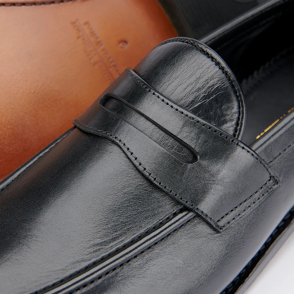 Penny Loafer - Black - Image 7