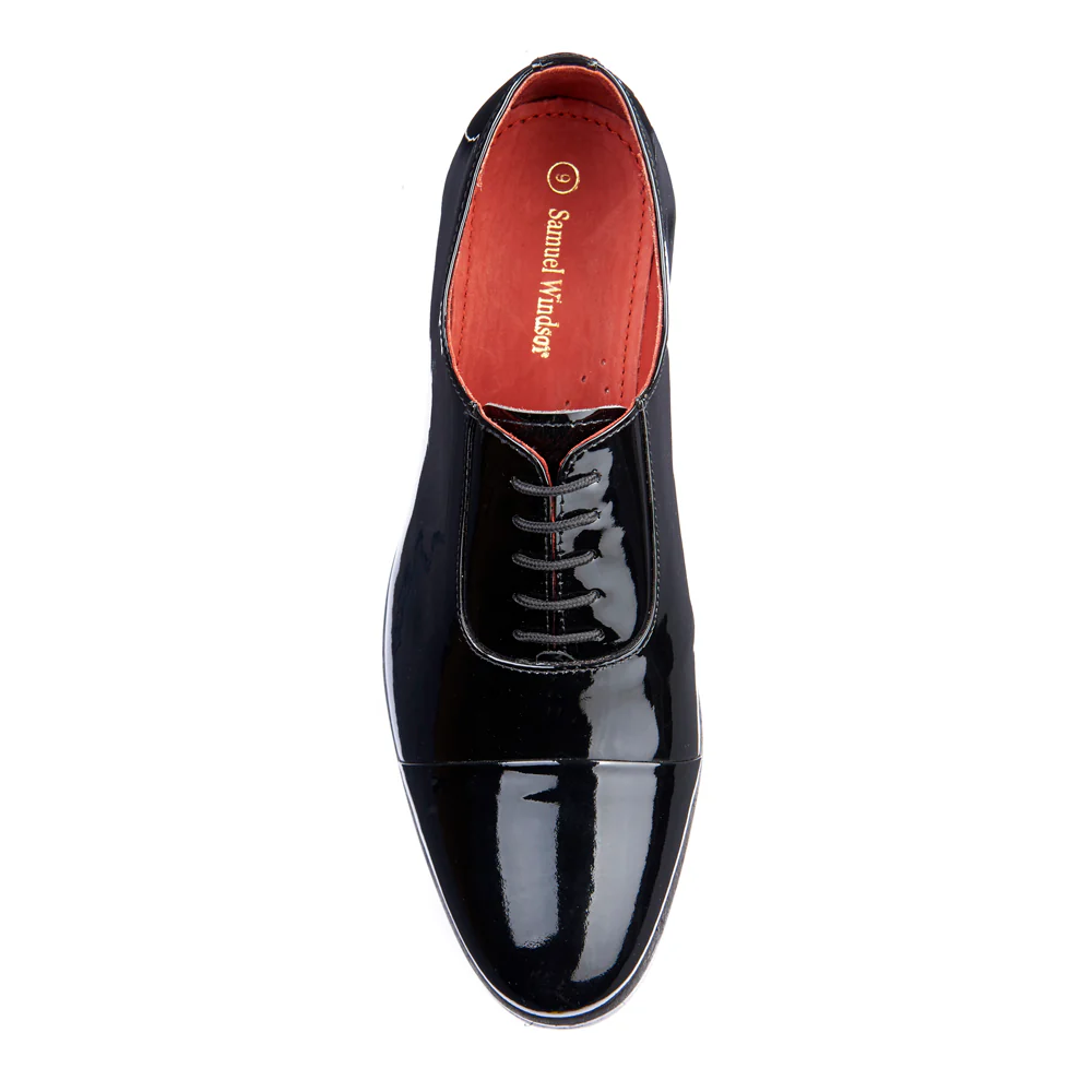 Oxford Dress Shoe - Black - Image 4