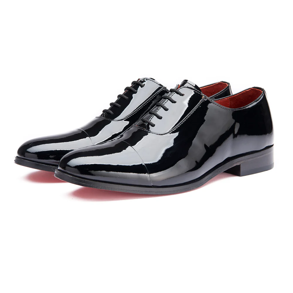 Oxford Dress Shoe - Black - Image 6