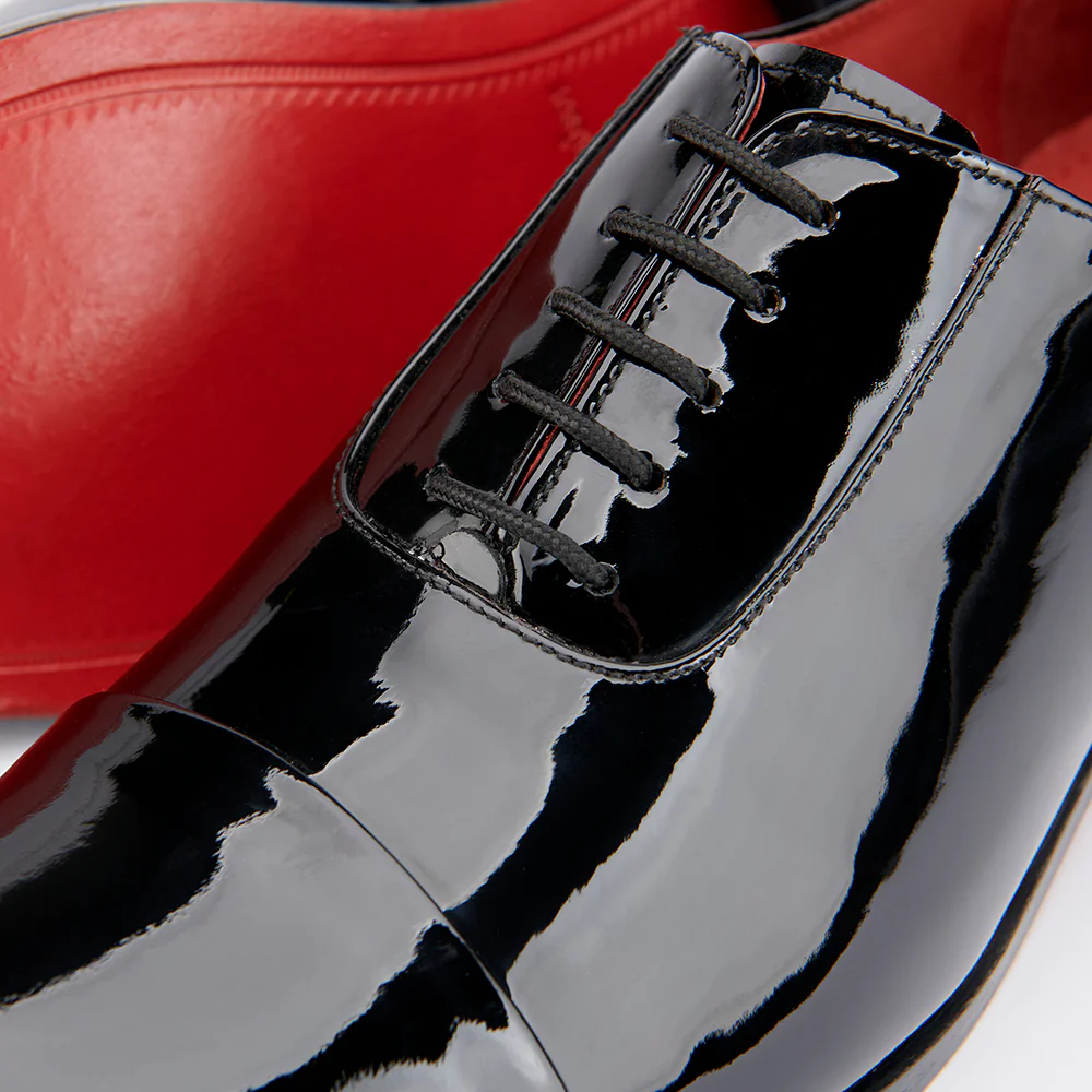 Oxford Dress Shoe - Black - Image 7