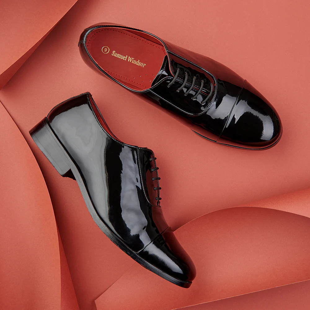 Oxford Dress Shoe - Black - Image 8