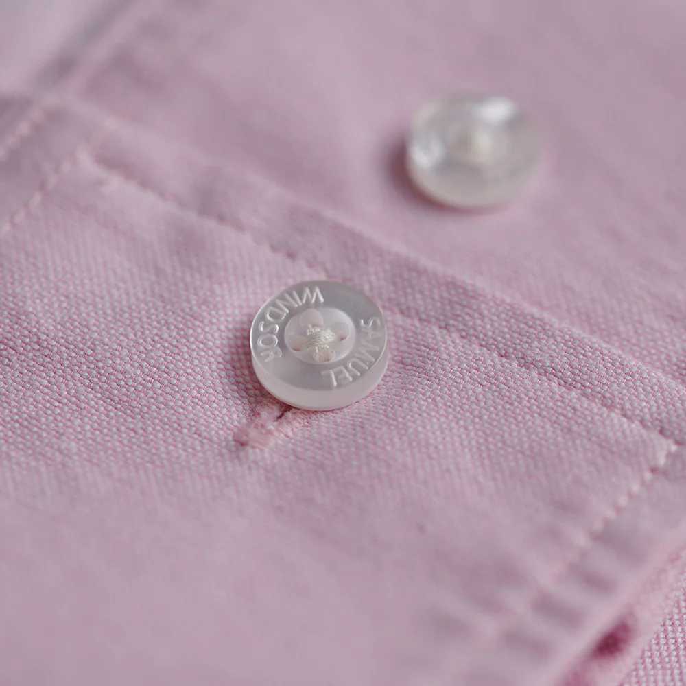 Oxford Shirt - Pale Pink - Image 4