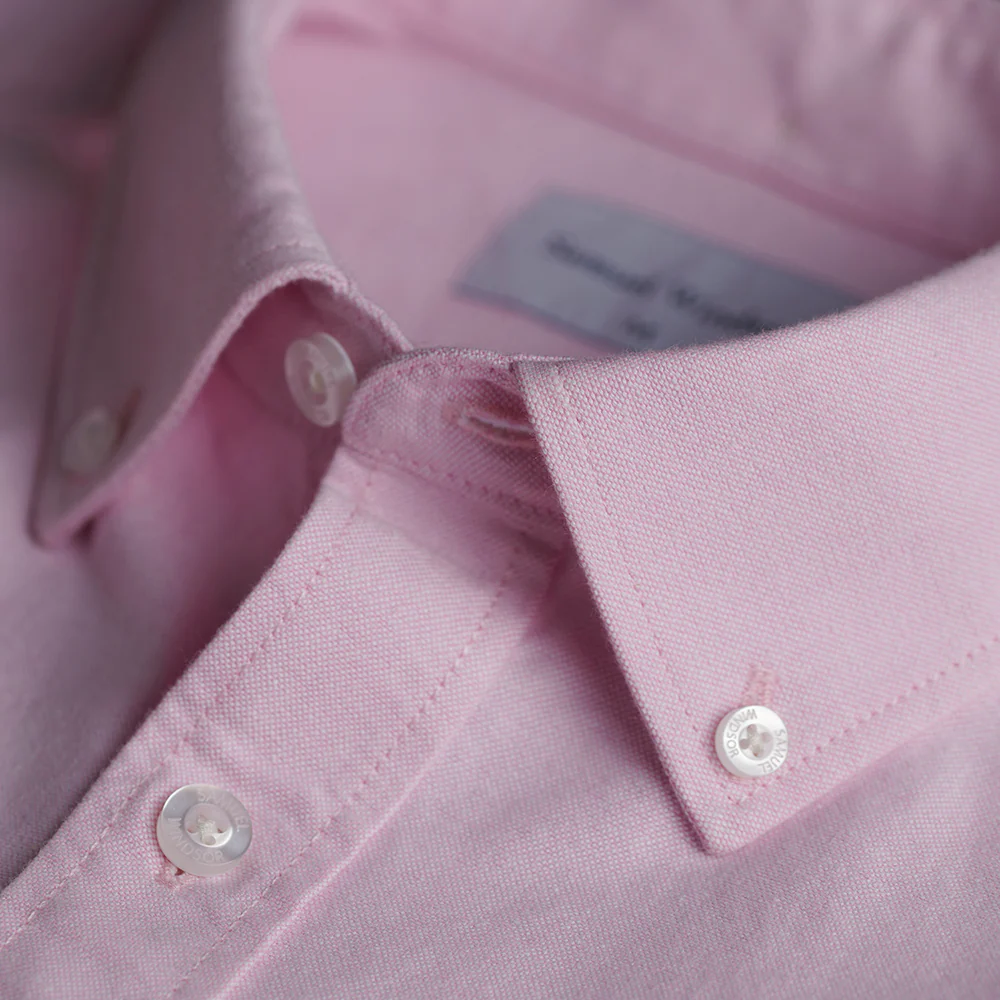 Oxford Shirt - Pale Pink - Image 5