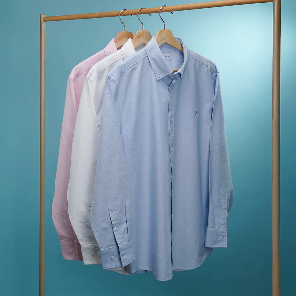 Oxford Shirt - Pale Pink - Image 10