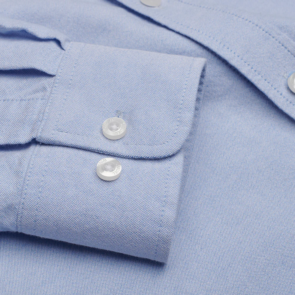 Oxford Shirt - Mid Blue - Image 4