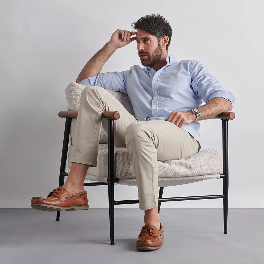 Oxford Shirt - Mid Blue - Image 7