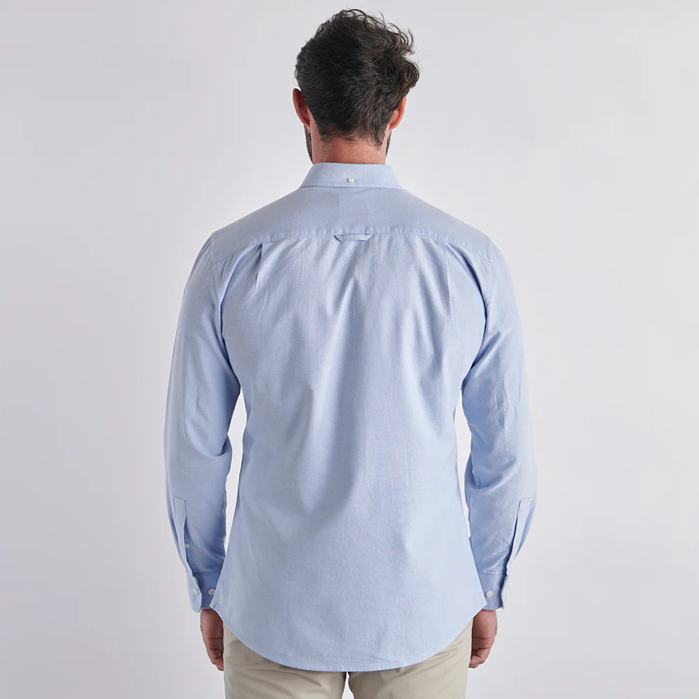 Oxford Shirt - Mid Blue - Image 8