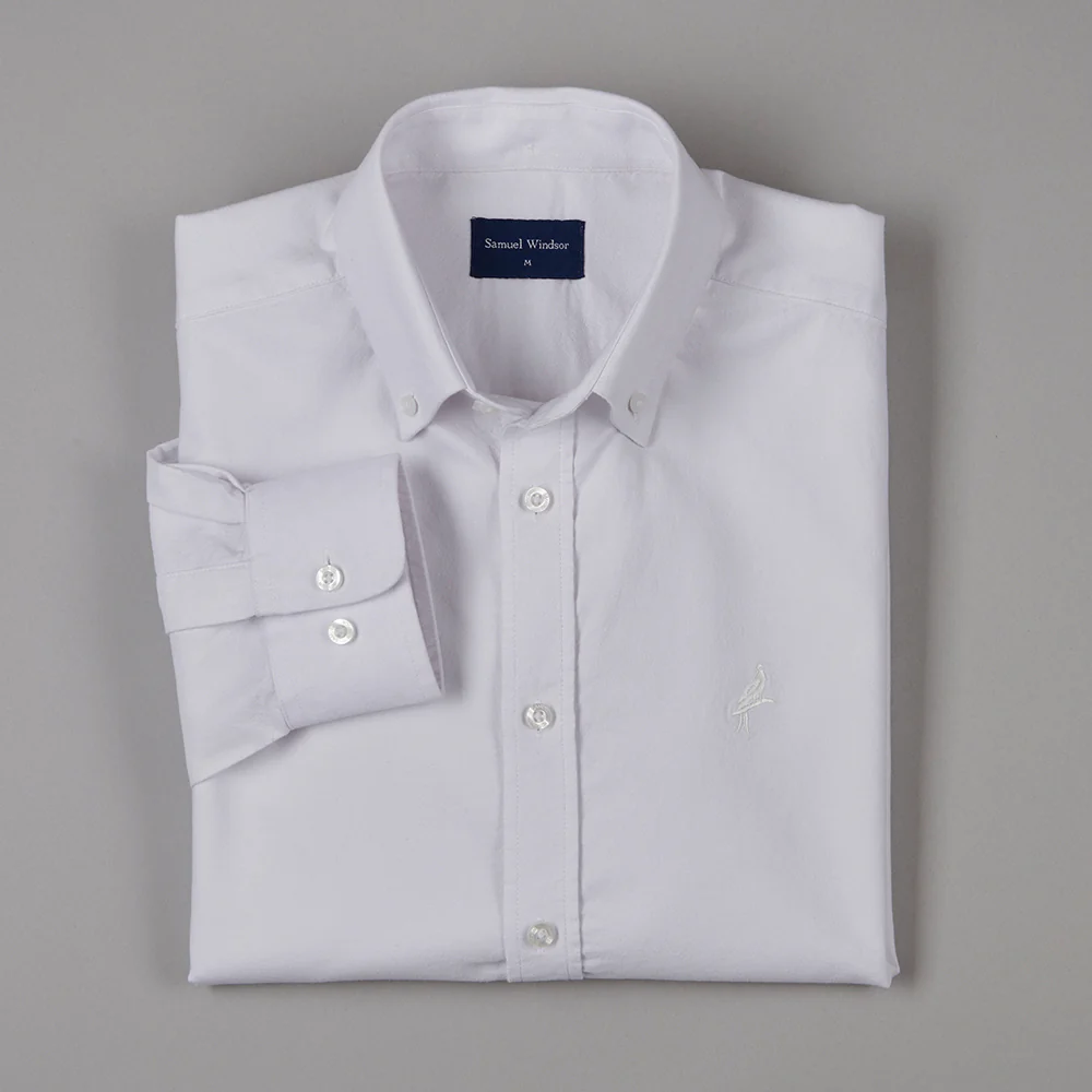 Oxford Shirt - White - Image 6
