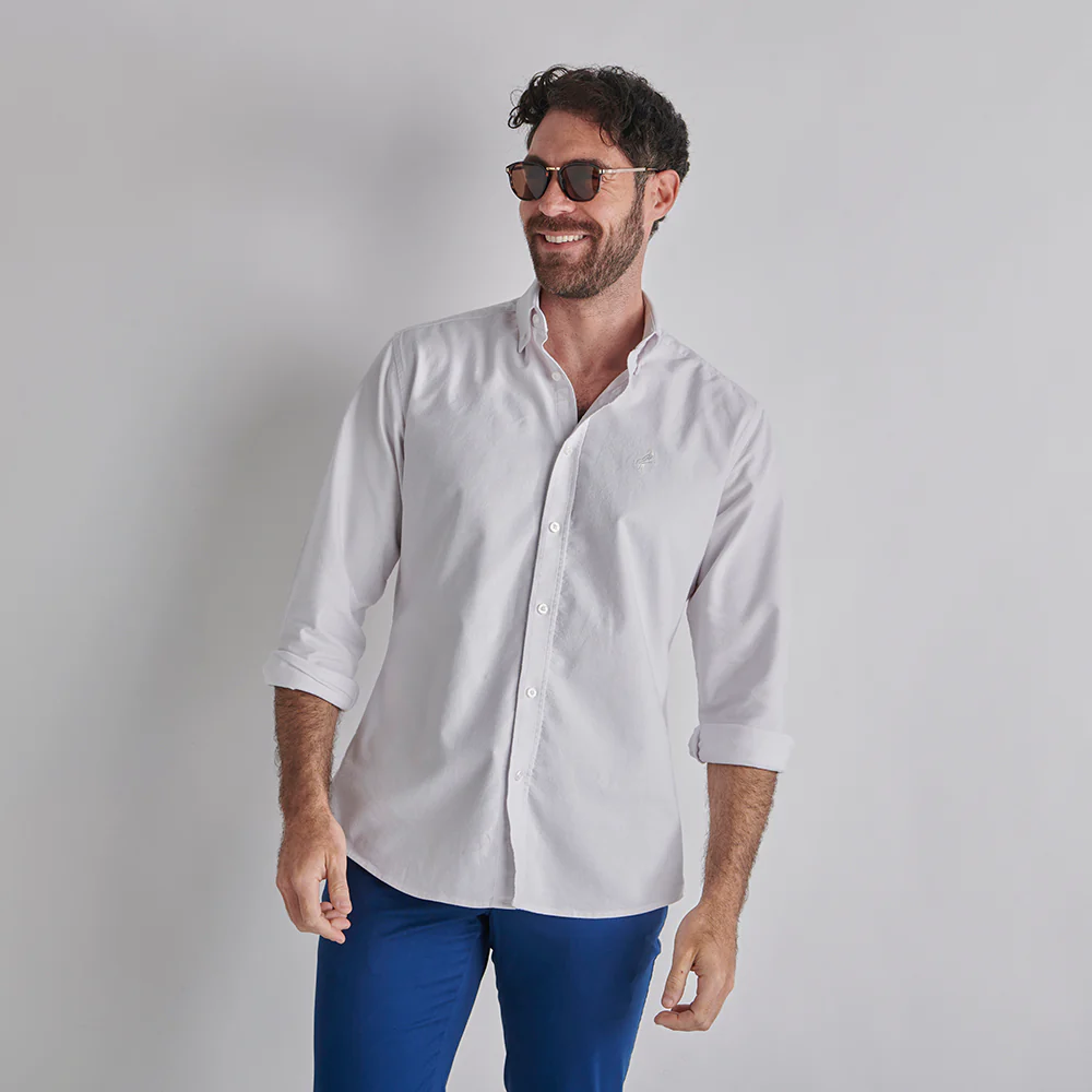 Oxford Shirt - White - Image 9