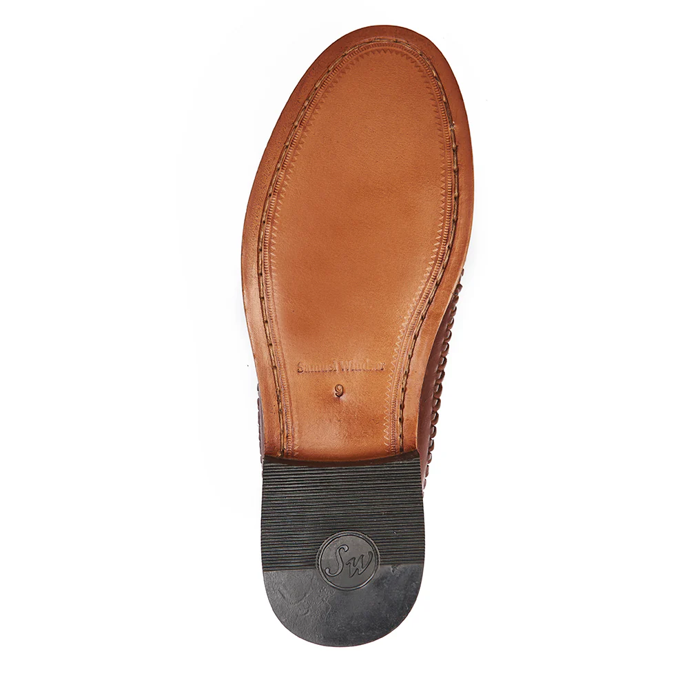 Penny Loafer - Basket Weave Tan - Image 4