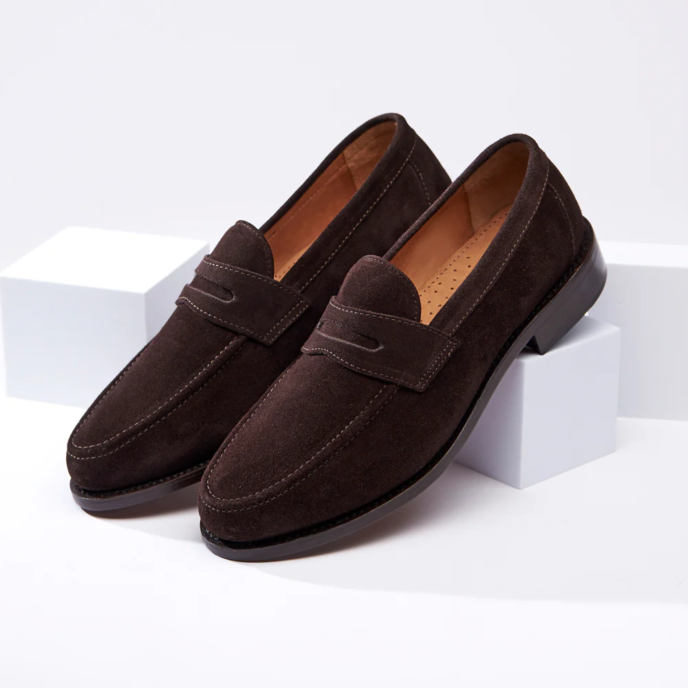 Penny Loafer - Brown Suede - Image 6
