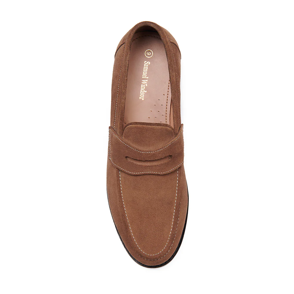 Penny Loafer - Honey Suede - Image 3