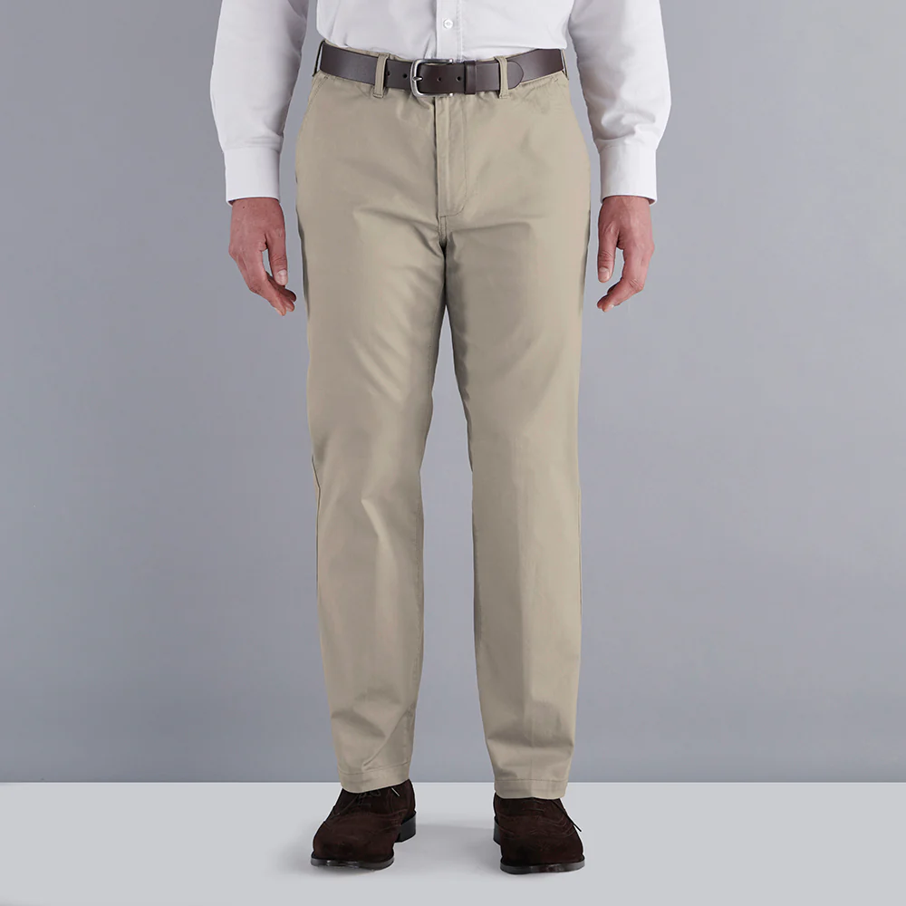 Regular Fit Chinos - Khaki - Image 3