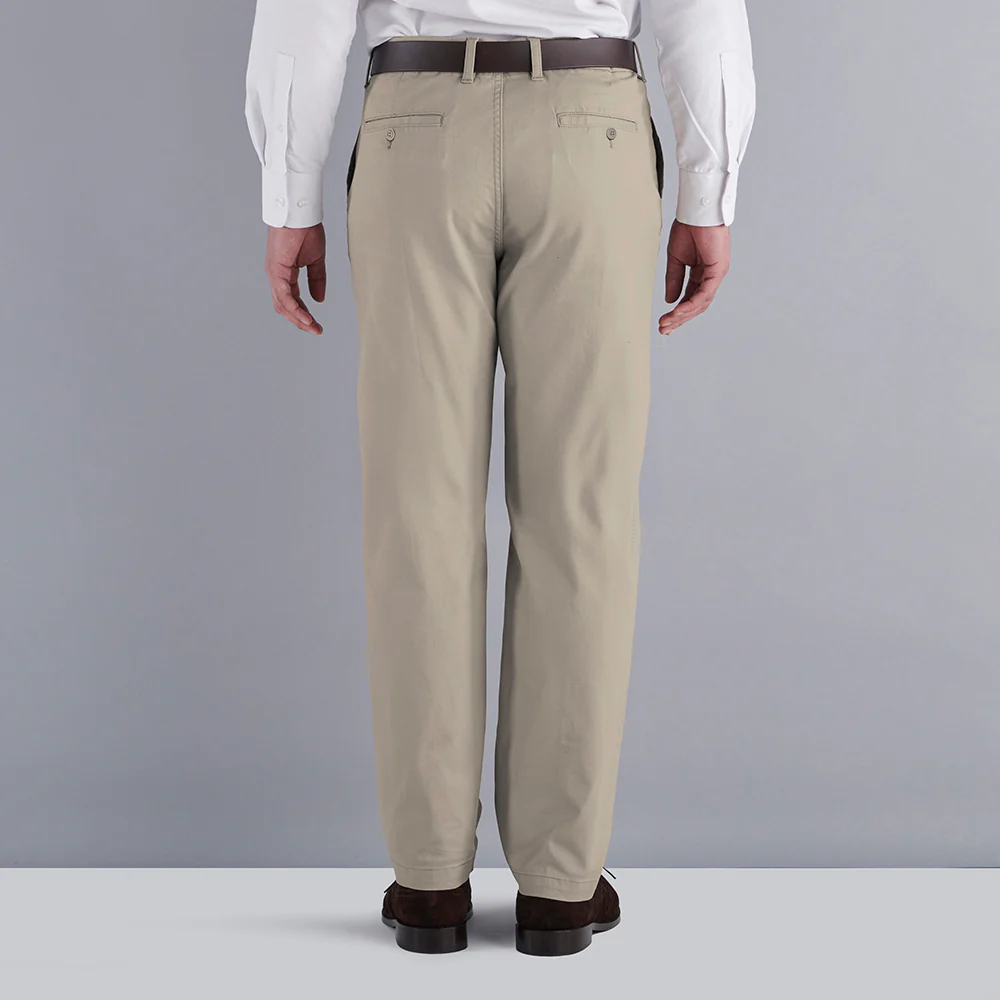 Regular Fit Chinos - Khaki - Image 4