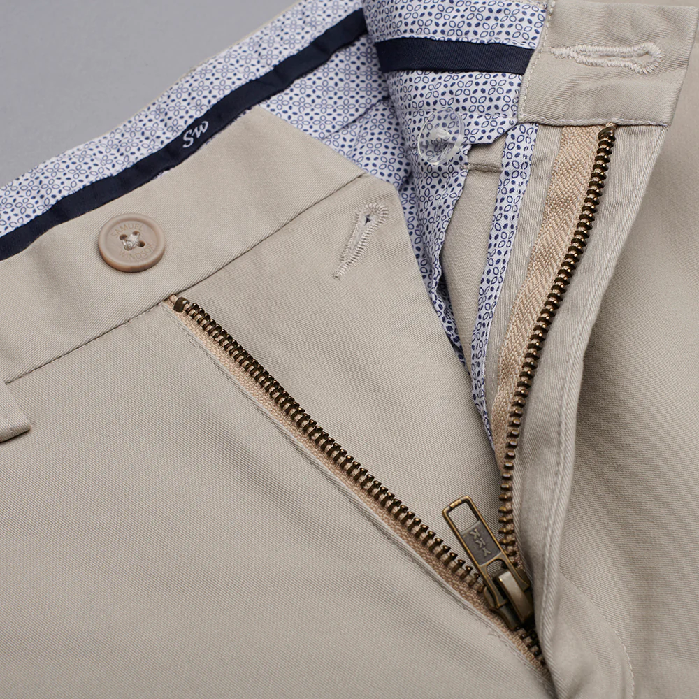 Regular Fit Chinos - Khaki - Image 6