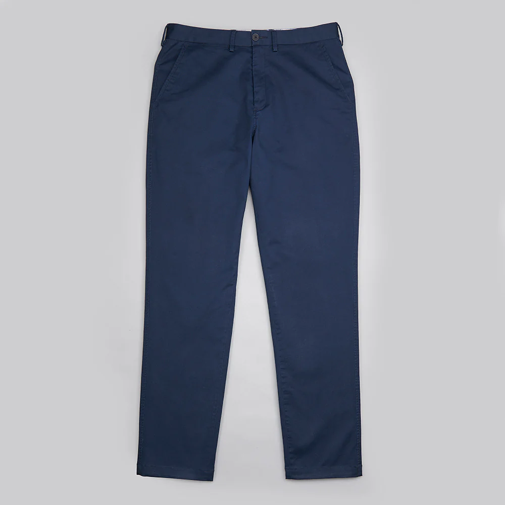Regular Fit Chinos - Navy - Image 9
