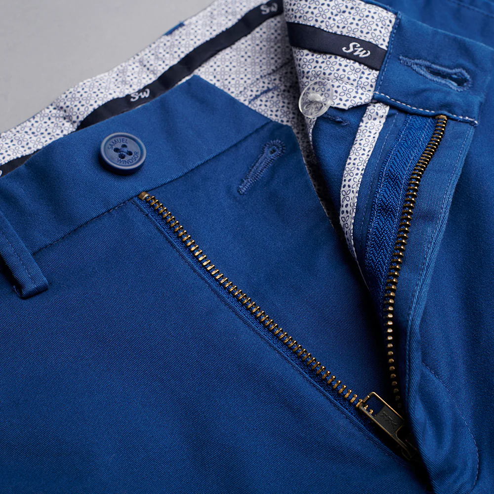 Chino Shorts - French Blue - Image 5