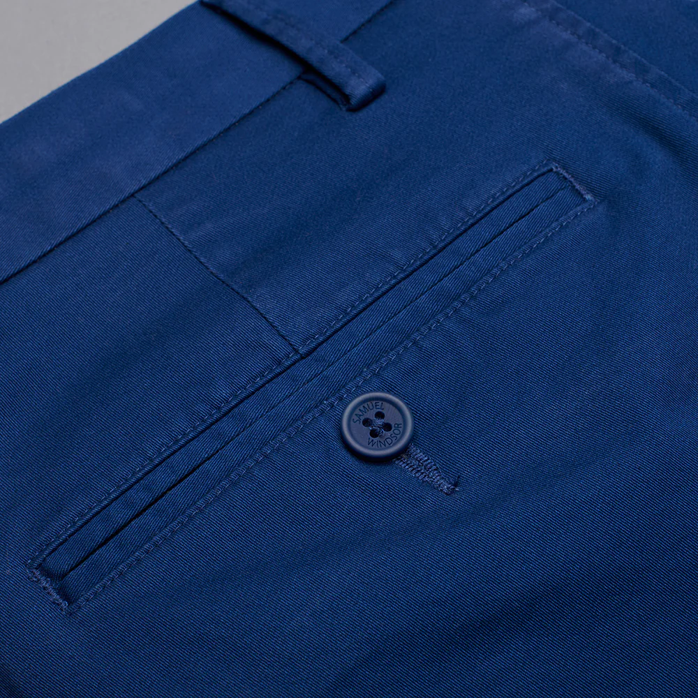 Chino Shorts - French Blue - Image 6