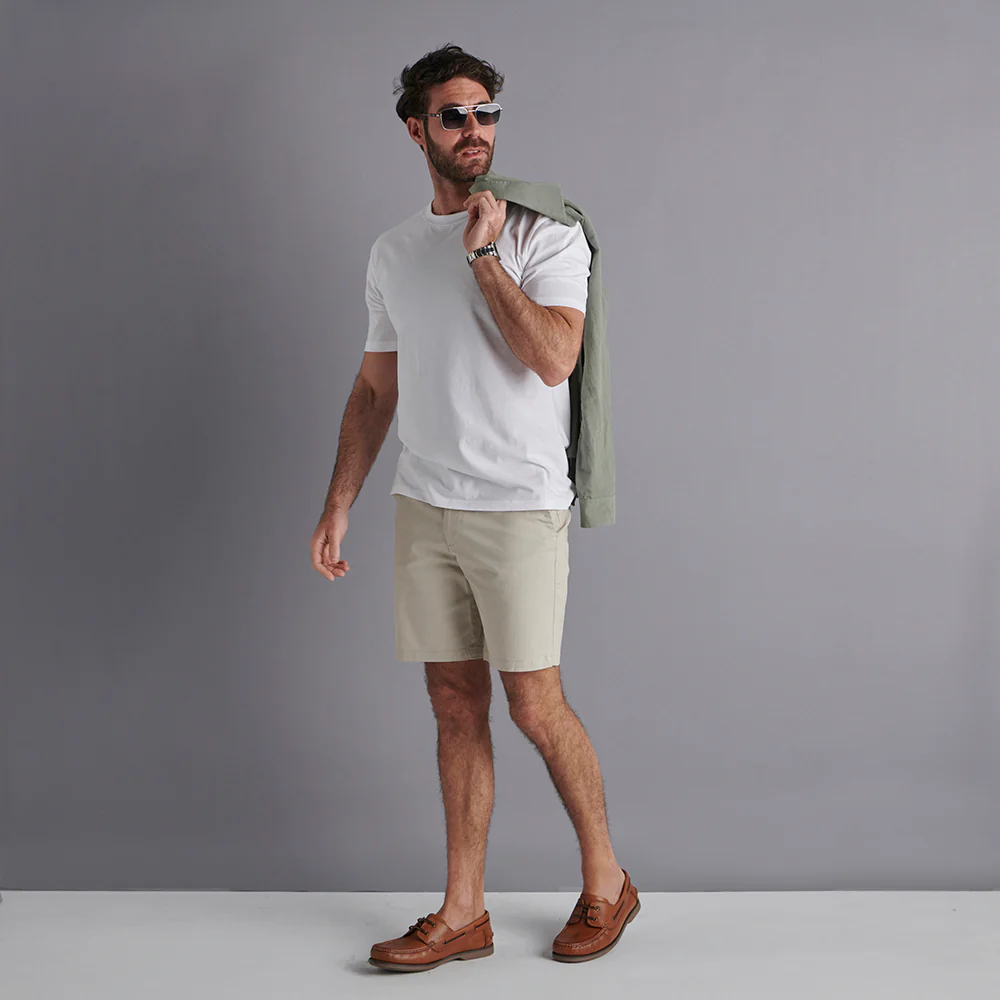 Chino Shorts - Stone - Image 6