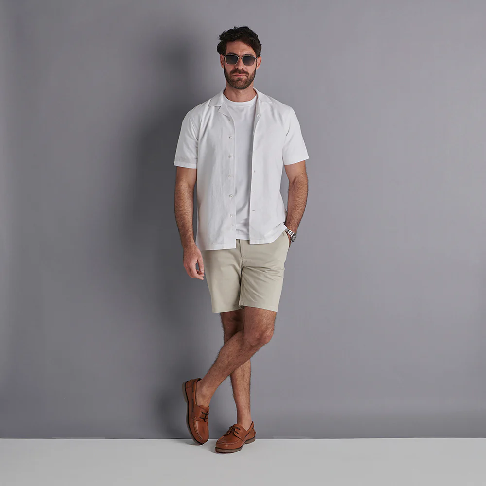 Chino Shorts - Stone - Image 7