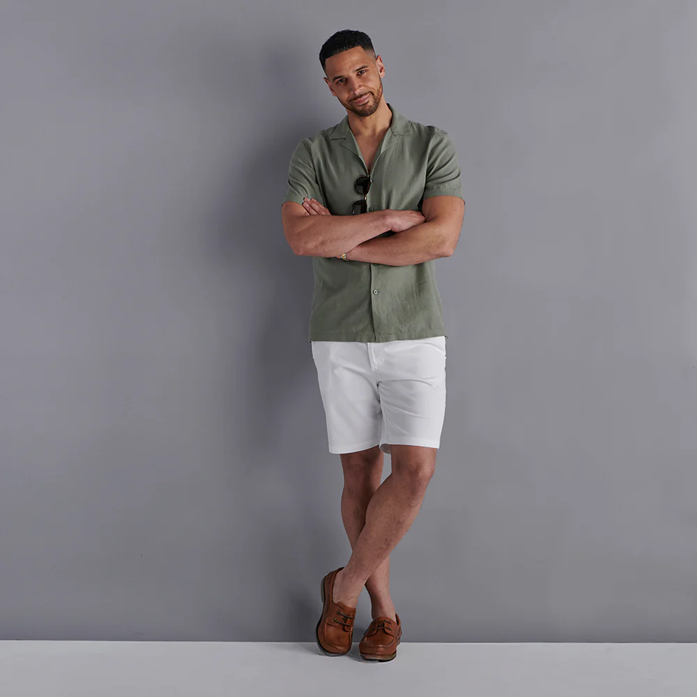 Chino Shorts - White - Image 3