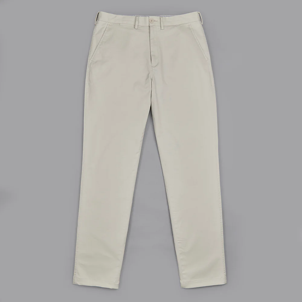 Regular Fit Chinos - Stone - Image 8