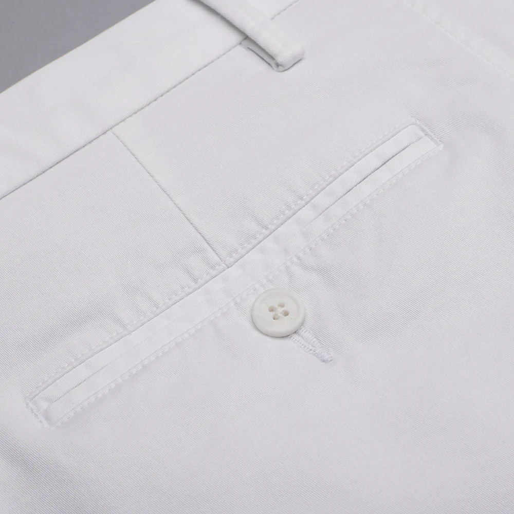Regular Fit Chinos - White - Image 6