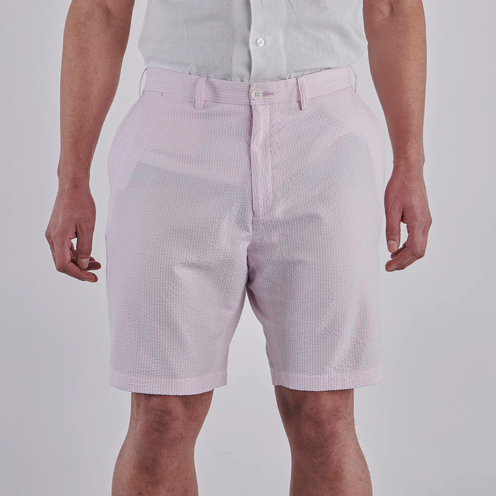 Seersucker Shorts - Pink - Image 3